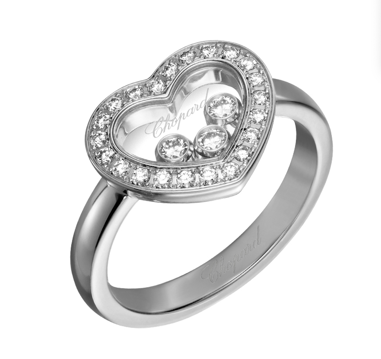 Кольцо Chopard Happy Diamonds Icons Heart