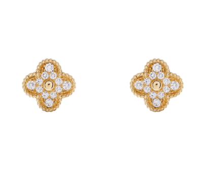 Серьги Van Cleef and Arpels Vintage Alhambra