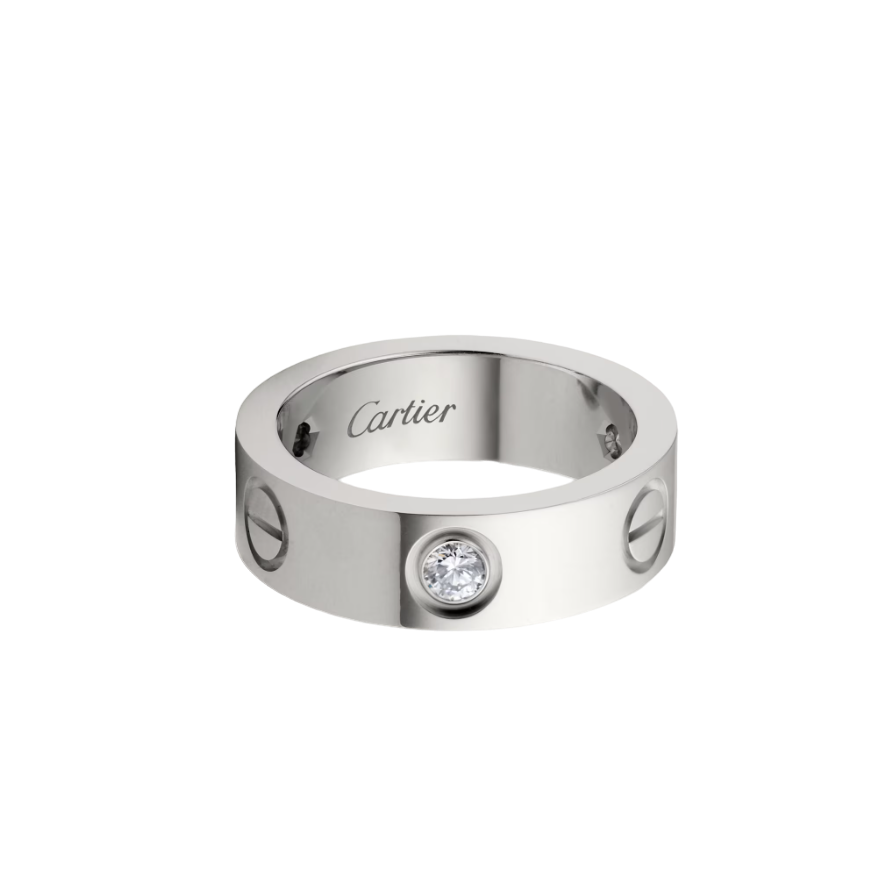 Кольцо Cartier Love с бриллиантами