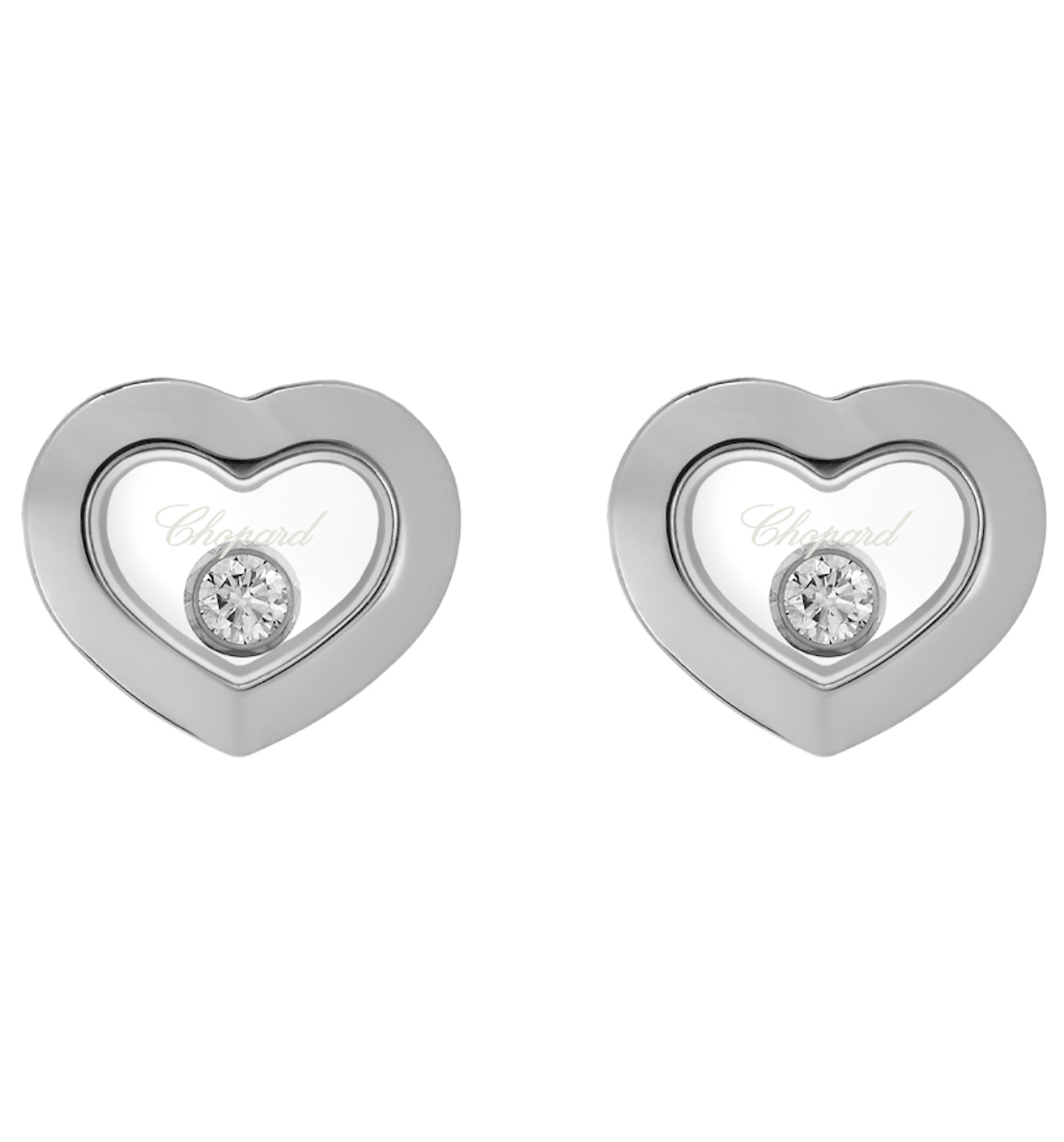Серьги Chopard Happy Diamonds Icons