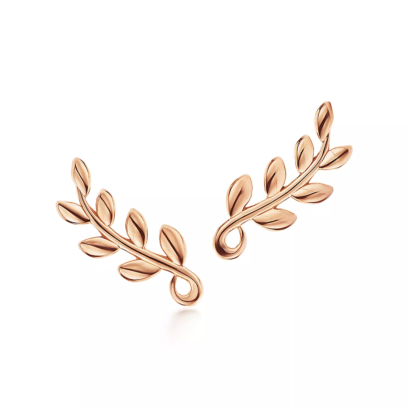 Серьги Tiffany & Co Olive Leaf