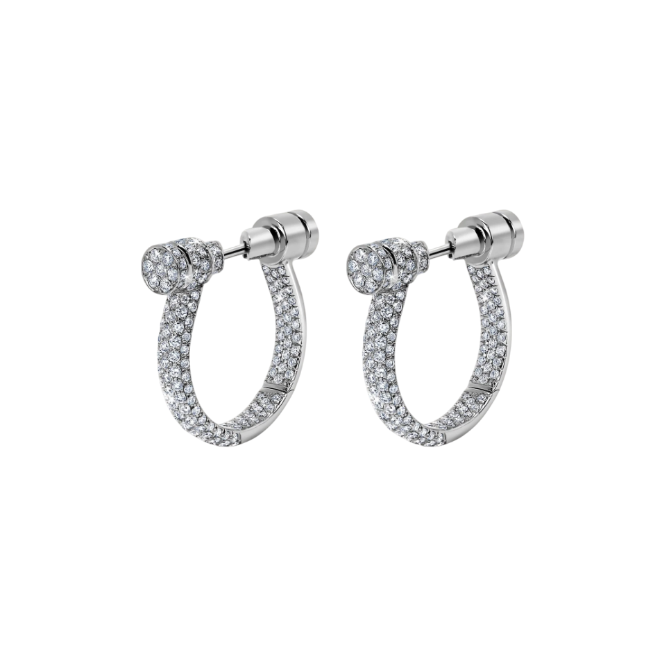 Серьги Jacob&CO Estribo