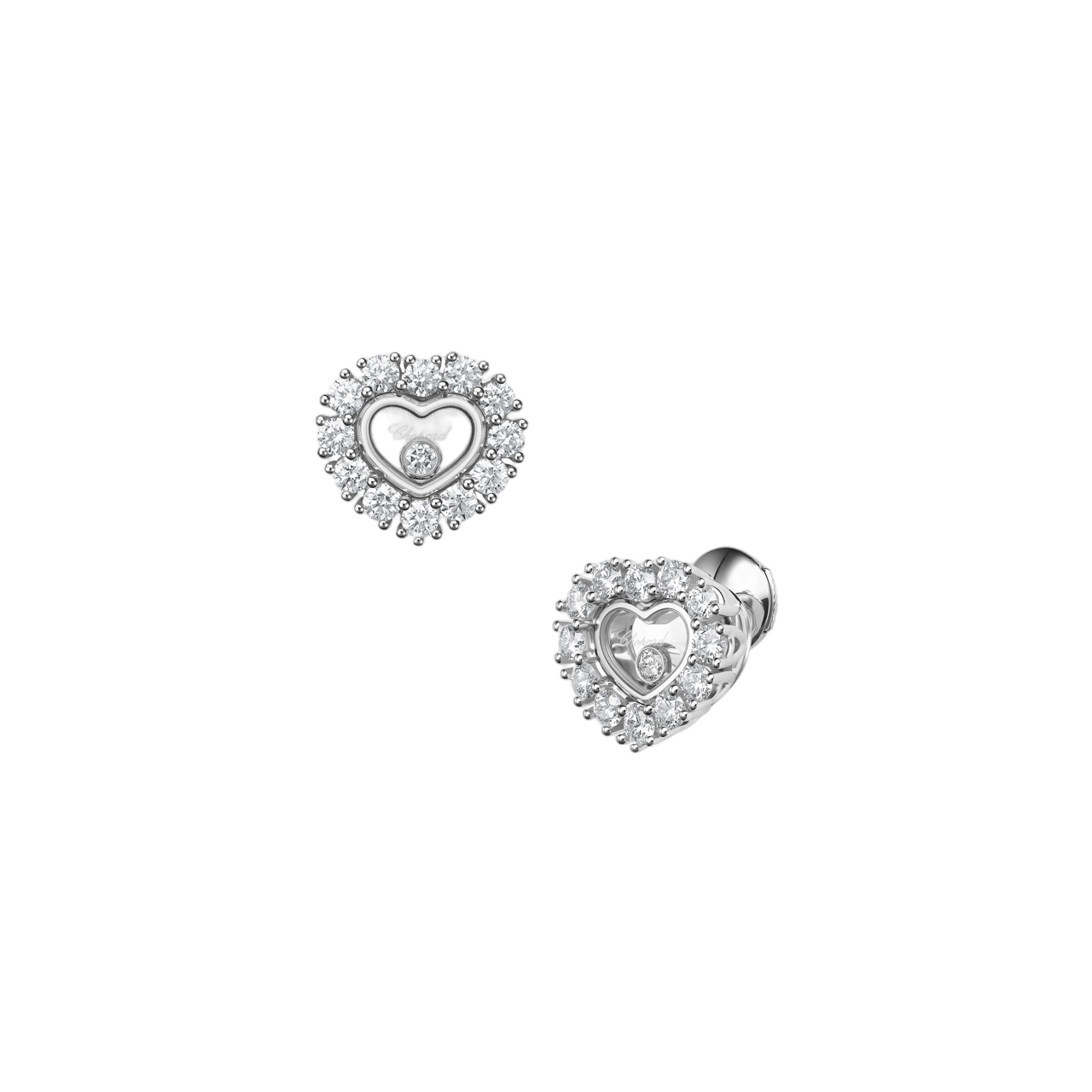 Серьги Chopard Happy Diamonds Icons Joaillerie
