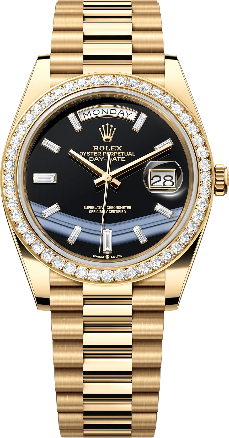Rolex Day-Date Onyx Dial 40мм