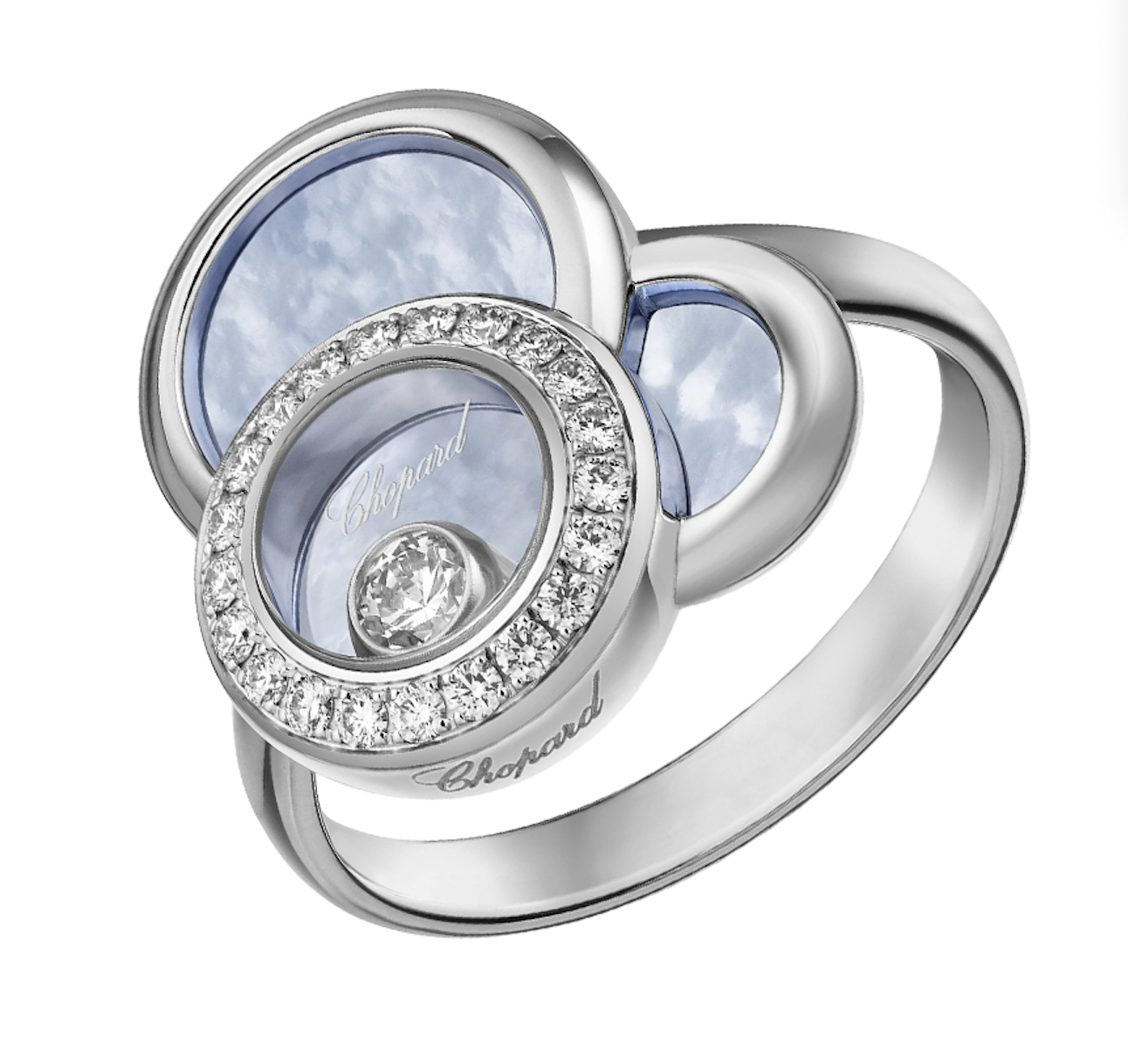 Кольцо Chopard Happy Diamonds Happy Dreams