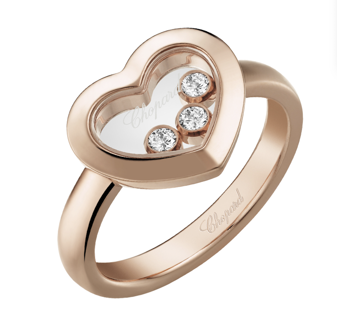 Кольцо Chopard Happy Diamonds Icons Heart