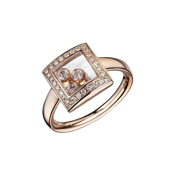 Кольцо Chopard Happy Diamonds