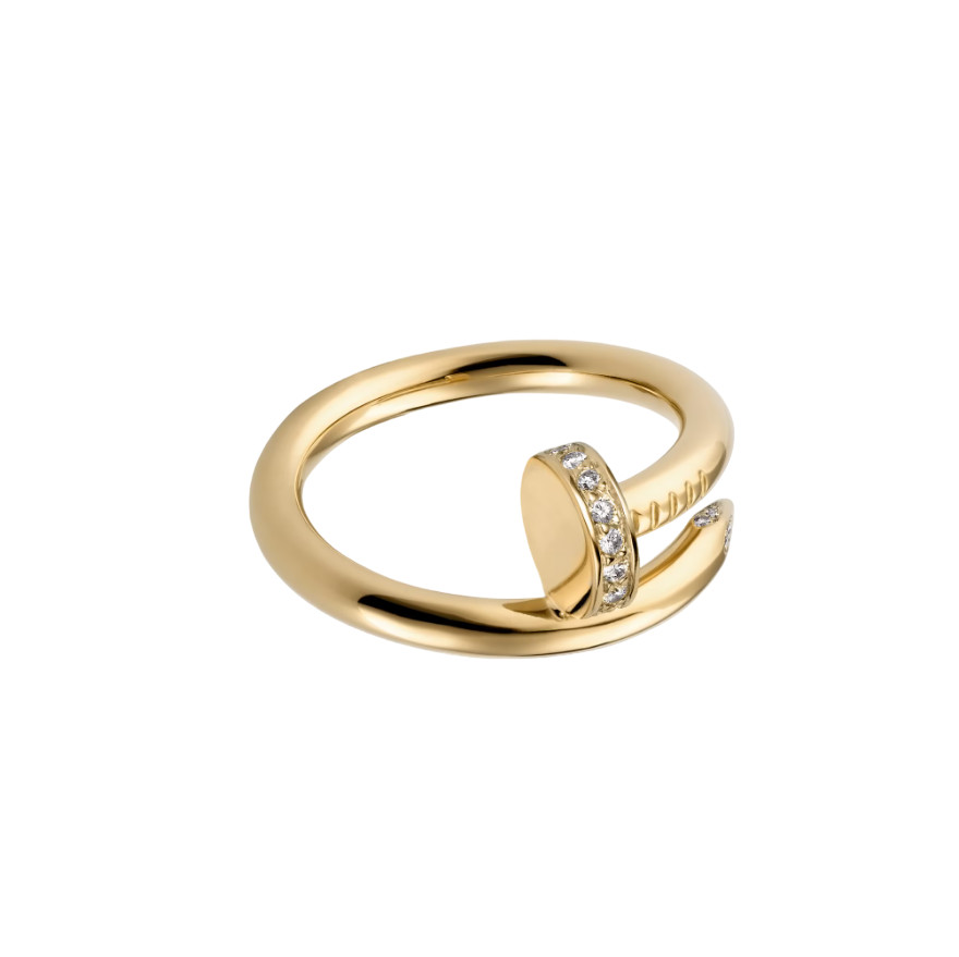 Кольцо Cartier Juste un Clou с бриллиантами