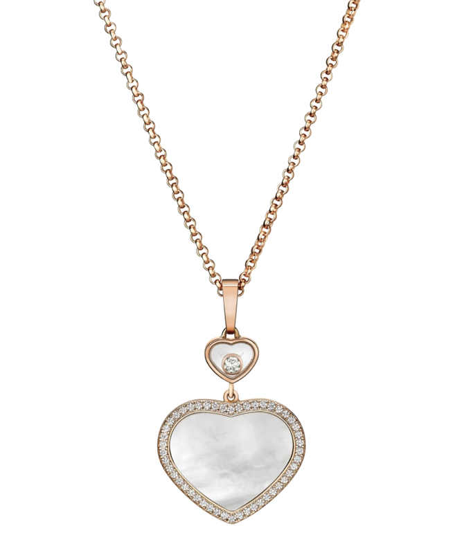 Кулон Chopard Happy Diamonds Happy Hearts