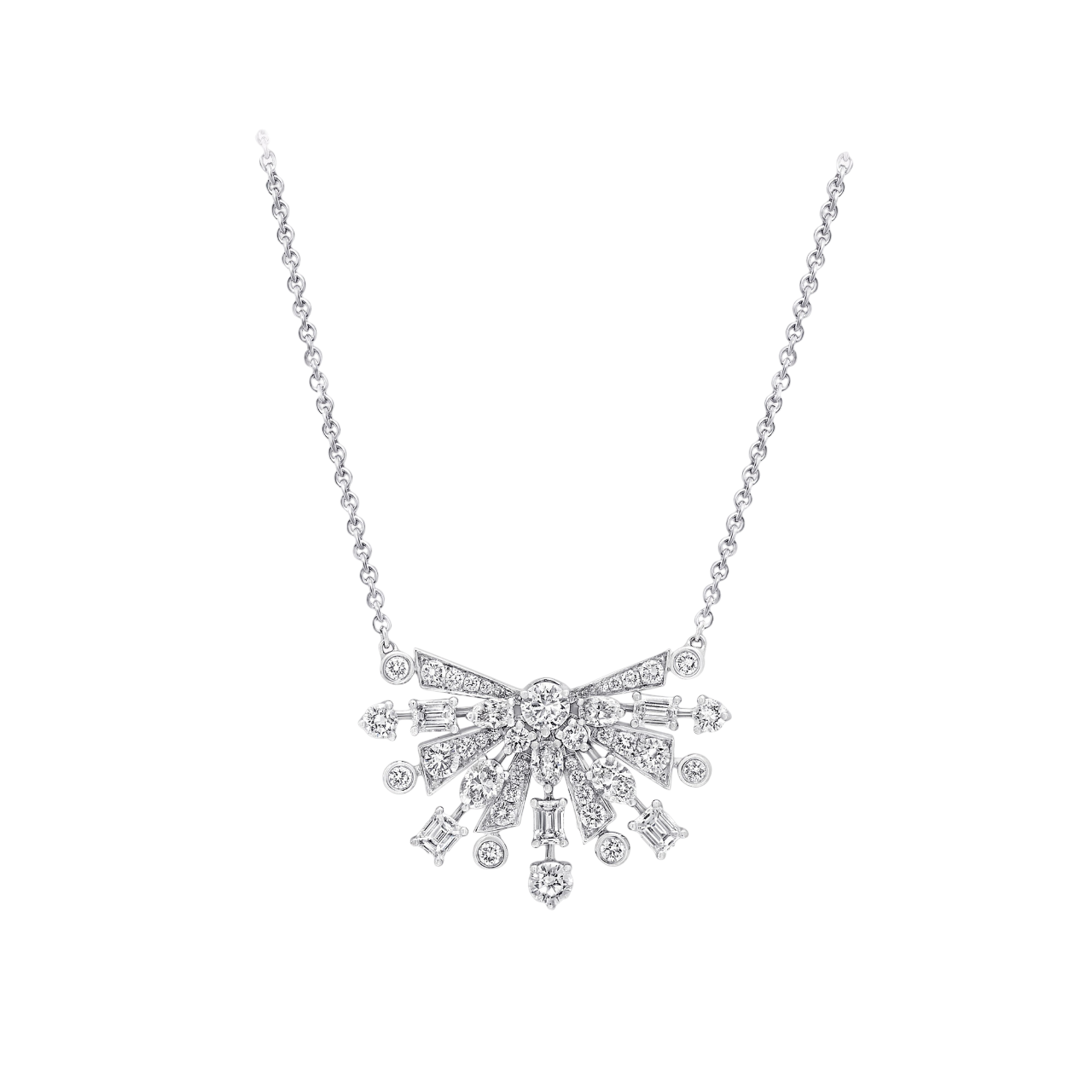 Подвеска Graff New Dawn Multi-Shape Diamond Pendant