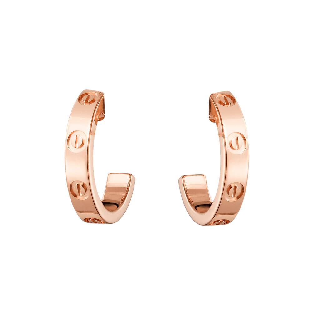 Серьги Cartier Love