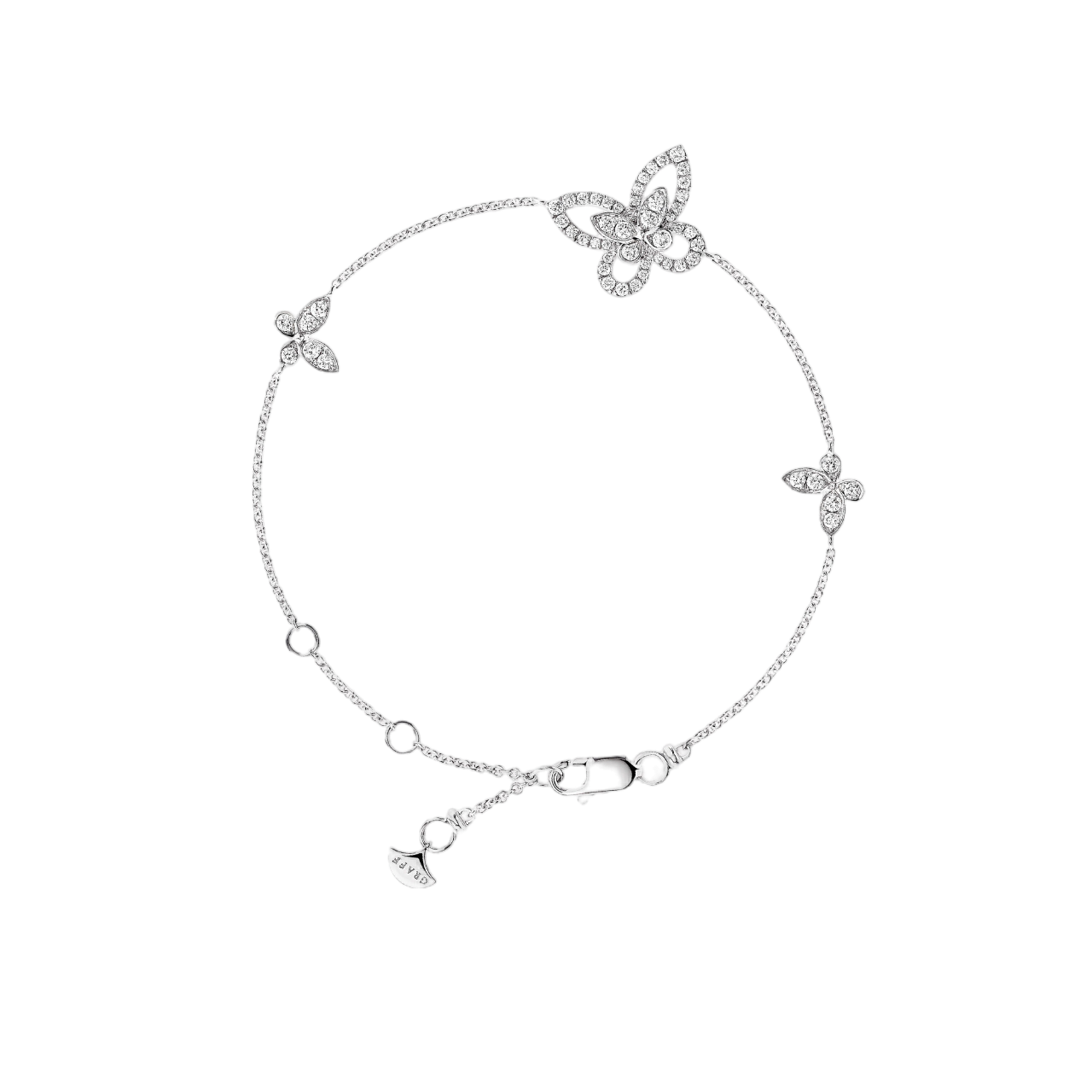 Браслет Graff Butterfly Silhouette Diamond Mini Bracelet