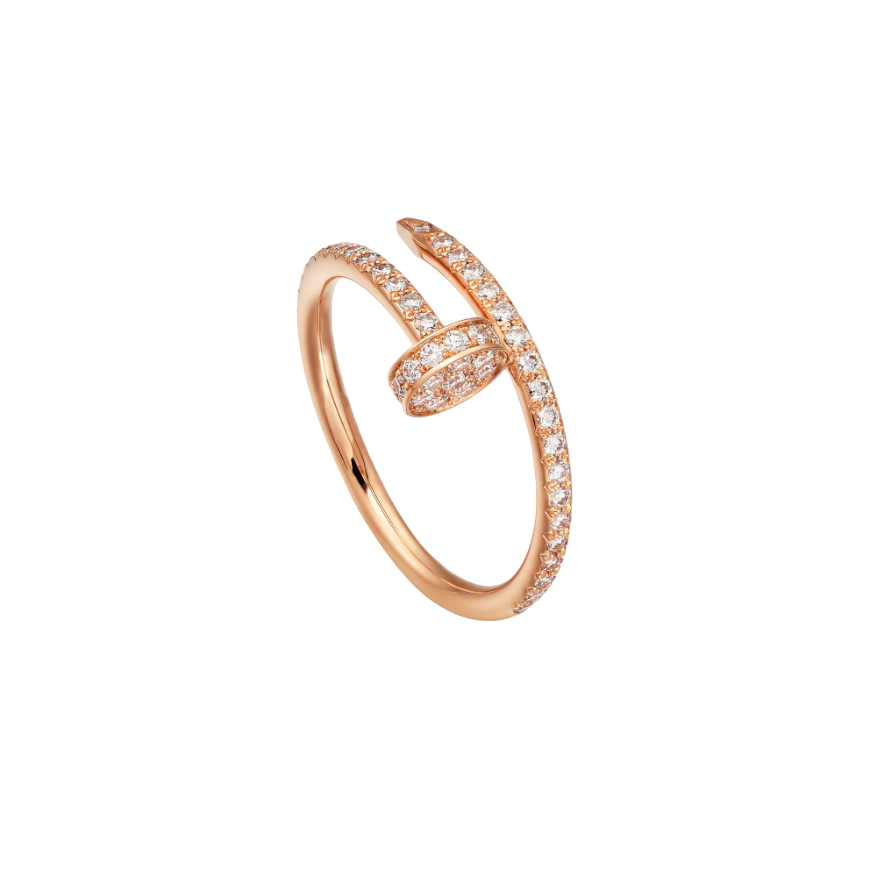 Кольцо Cartier Juste un Clou Small с бриллиантами