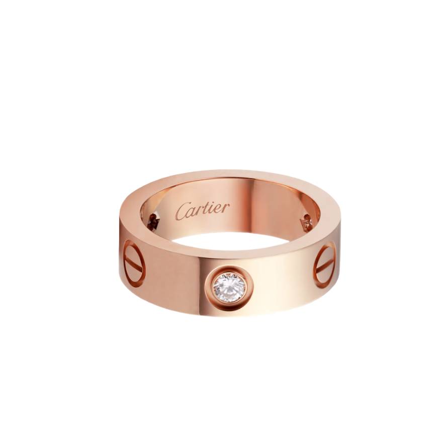 Кольцо Cartier Love с бриллиантами